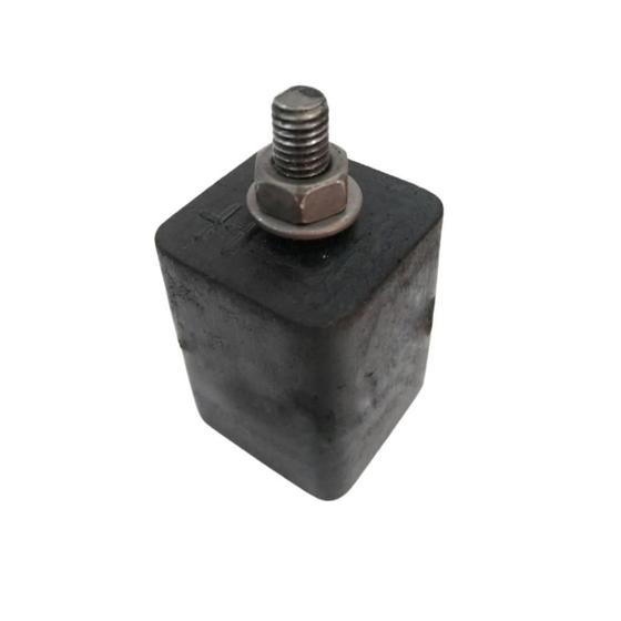 Imagem de Calço de Borracha Quadrado com Mini Parafusos  44X35 Hulter HT1CBMI01P
