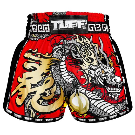 Imagem de Calções de Muay Thai Tuff Sport Retro Classic Slim Boxing