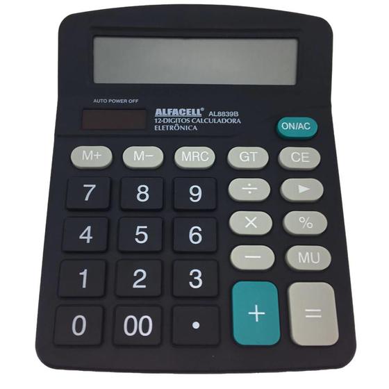 Imagem de Calculadora 12 dígitos AL8839B Alfacell