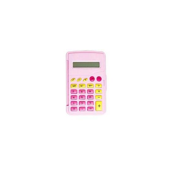 Imagem de Calculadora 8 digitos flip estampa de coração Letron - LEO & LEO