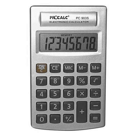 Imagem de Calculadora Bolso Procalc 8 Dígitos Pc903S