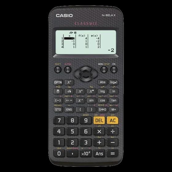 Imagem de Calculadora Casio Cientifica FX-82LAX-BK-W-DH - Preto