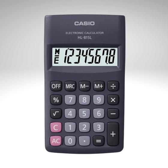 Imagem de Calculadora Casio de Bolso 8 Digitos HL-815L