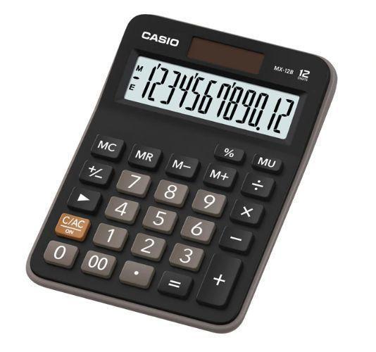 Imagem de Calculadora Casio de Mesa MX-12B- Com 12 dígitos