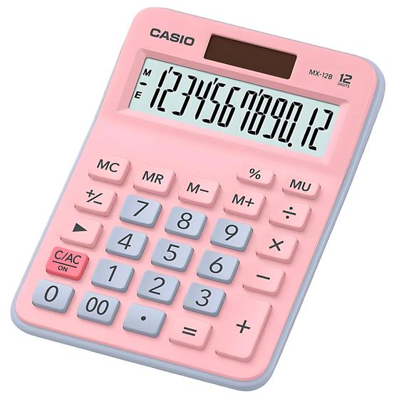 Imagem de Calculadora Casio Escritório Home Office MX 12B 12 Dígitos Calculadora de Mesa Simples Básica