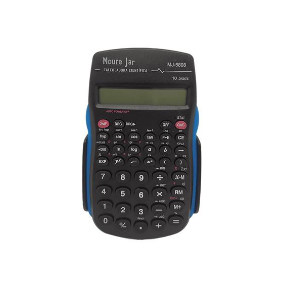 Calculadora Científica 56 Funções 10 Dígitos Escola MJ5808 Menor preço em Calculadora Científica 56 Funções 10 Dígitos Escola MJ5808
