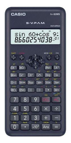 Imagem de Calculadora Científica Casio 240 Funções Fx-82ms Com Nf - Preto