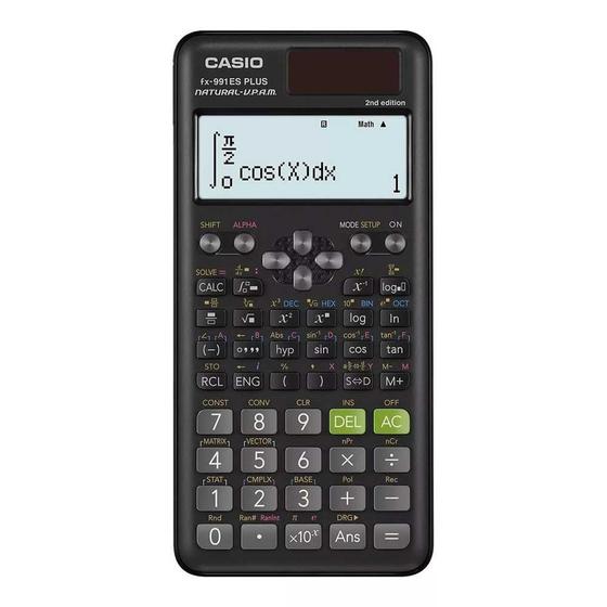 Imagem de Calculadora Científica Casio 417 F Fx-991ES PLUS 2nd Edition