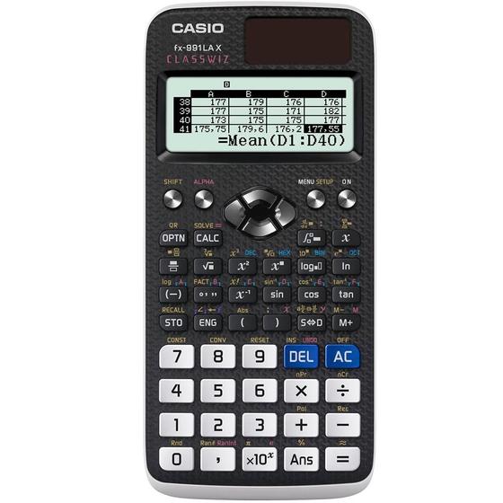 Calculadora Científica Casio 553 Funções, Visor Natural, Dígitos 10+2, Alimentação Solar e Bateria - FX-991LAX é boa?