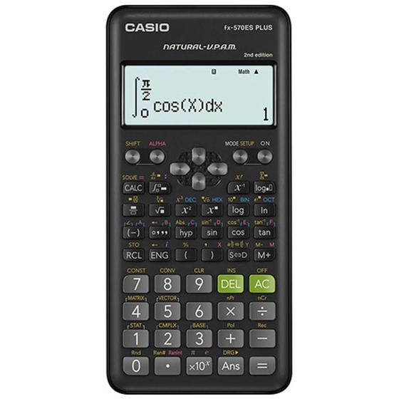 Imagem de Calculadora Cientifica Casio FX-570ES Plus New Edition - Preto