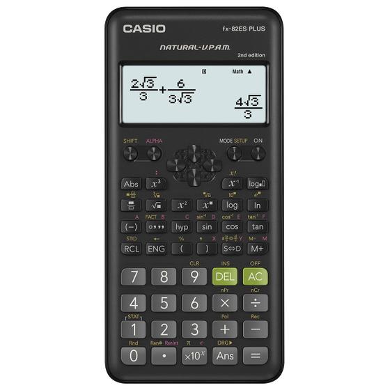 Imagem de Calculadora Científica Casio Fx-82es Plus Bk 252 Funções