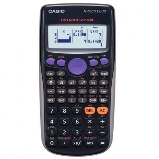 Calculadora Cientifica Casio Fx-82es Plus Com 252 Funçoes - Cassio Menor preço em Calculadora Cientifica Casio Fx-82es Plus Com 252 Funçoes - Cassio