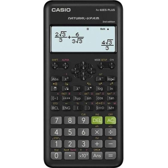 Imagem de Calculadora Cientifica Casio Fx-82Esplus-2-S4Dt Preta