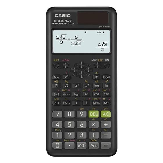 Imagem de Calculadora Cientifica Casio FX-85ES Plus 2ND Edition - Preto