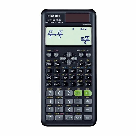 Imagem de Calculadora Cientifica Casio FX-991ES Plus