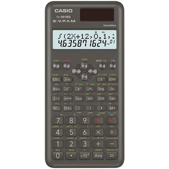 Imagem de Calculadora Cientifica Casio FX-991MS 2ND Gen - Preto