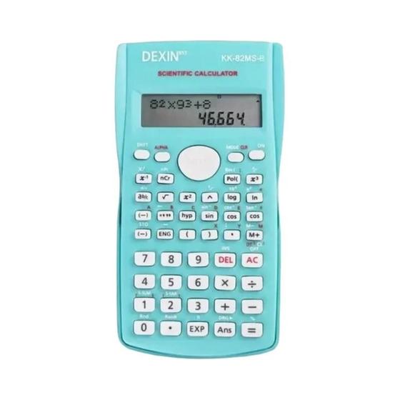 Imagem de Calculadora Científica de Engenharia de 2 Linhas com Funções Estatísticas - Ideal para Escola