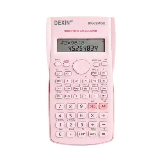 Imagem de Calculadora Científica de Engenharia de 2 Linhas com Funções Estatísticas - Ideal para Escola