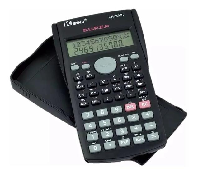 Imagem de Calculadora científica escolar faculdade kk-82ms - kenko