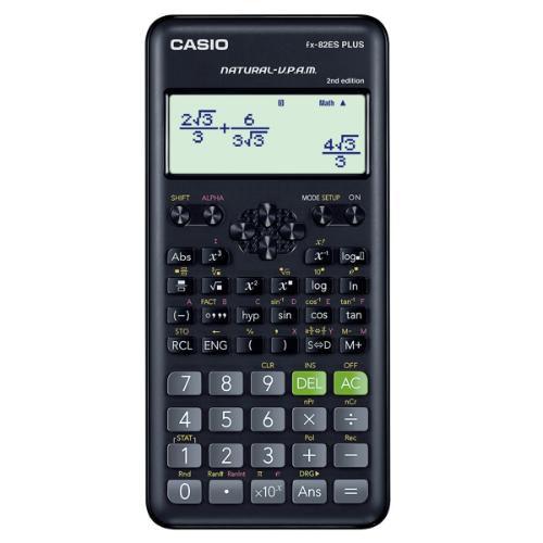 Imagem de Calculadora Científica, Preta, Visor de 4 linhas Alfanuméricas, 252 Funções, FX-82ESPLUS-2  CASIO