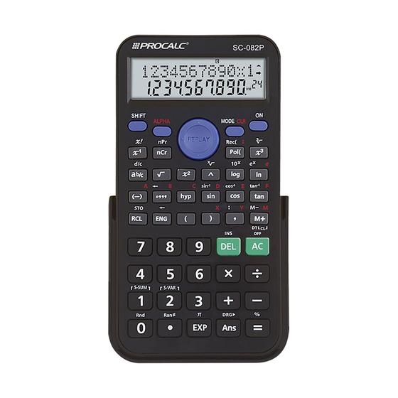 Imagem de Calculadora Cientifica Procalc SC82P 10+2 Digitos 240 Funcoes