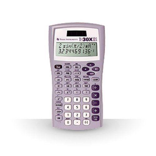 Imagem de Calculadora Científica Texas Instruments TI-30X IIS - 2 Linhas, Cor Lavanda