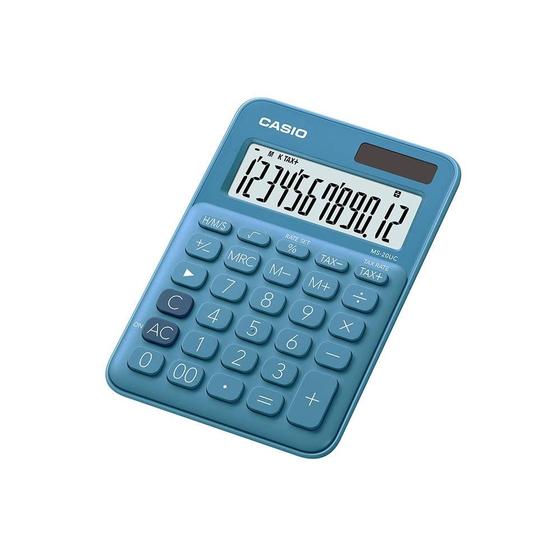 Imagem de Calculadora compacta Casio de mesa c/ visor amplo 12 dígitos