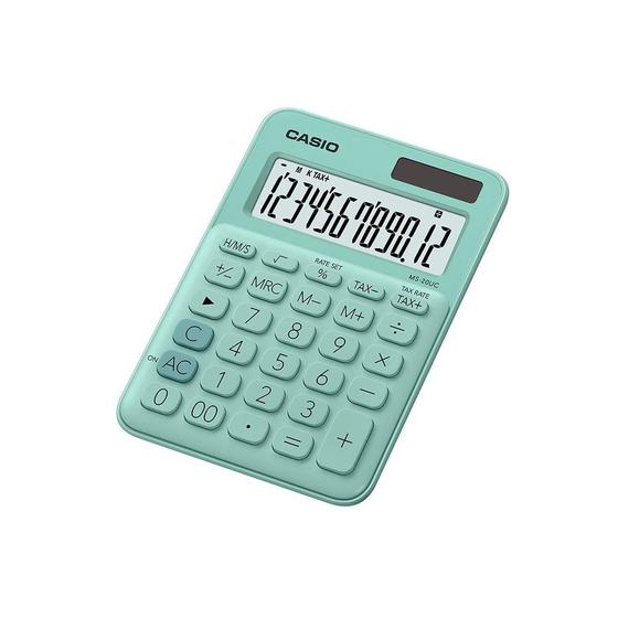 Imagem de Calculadora compacta Casio de mesa c/ visor amplo 12 dígitos