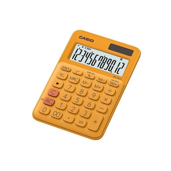 Imagem de Calculadora compacta Casio de mesa c/ visor amplo 12 dígitos