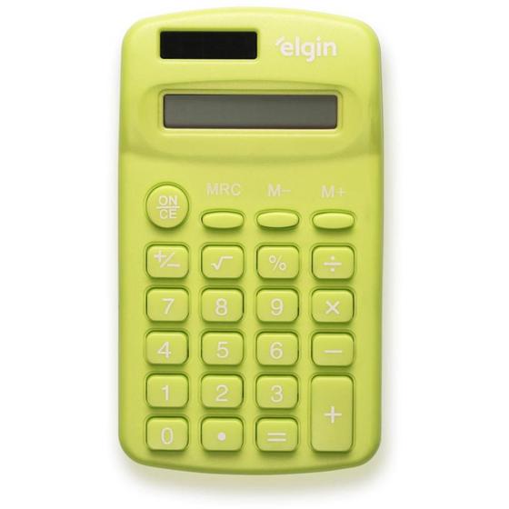 Imagem de Calculadora de Bolso 8 Dígitos CB1485V Solar Verde