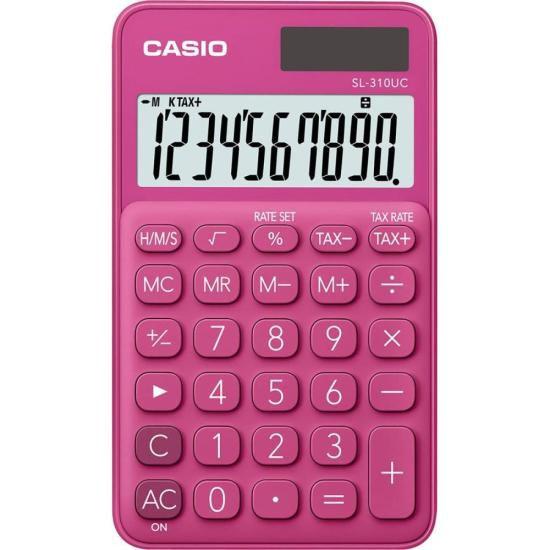 Imagem de Calculadora de Bolso Casio SL-310UC 10 Dígitos Rosa