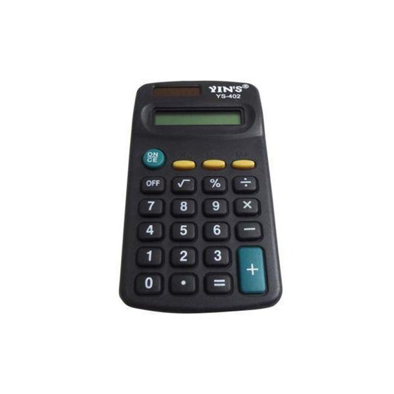 Imagem de Calculadora de Bolso Yins YS-402 - 1 UN