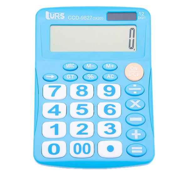 Imagem de Calculadora De Escritório De Mesa 12 Dígitos a Pilha calculadora Grande Visor calculadora