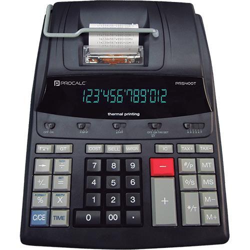 Imagem de Calculadora De Impressão Térmica Procalc Pr5400t 12 Dígitos