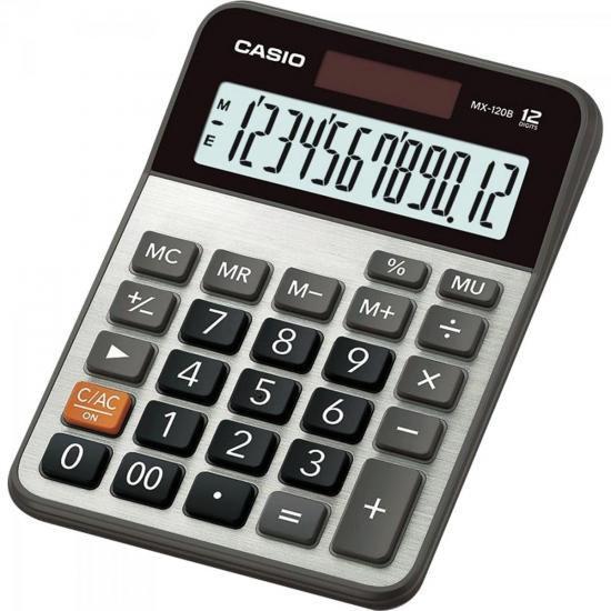 Imagem de Calculadora de Mesa 12 Dígitos CASIO MX-120B