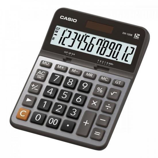 Imagem de Calculadora de Mesa 12 Dígitos DX-120B Prata CASIO