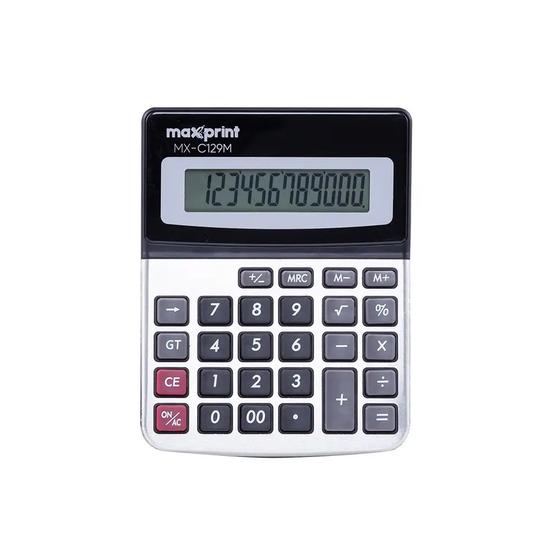 Imagem de Calculadora de Mesa 12 Dígitos MX-C129M - Maxprint