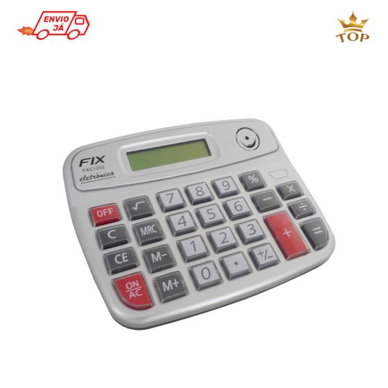 Imagem de Calculadora De Mesa 8 Dígitos