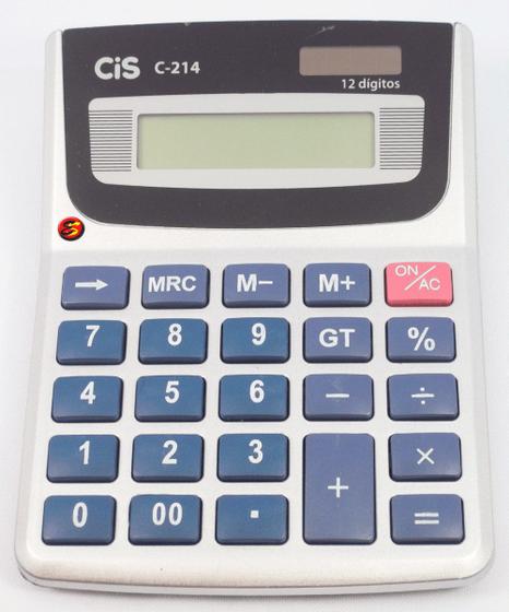 Imagem de Calculadora De Mesa Calk Cis C - 214 12 Digitos