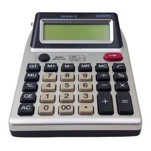 Calculadora de Mesa Com Duplo Visor + Testa Dinheiro Falso Menor preço em Calculadora de Mesa Com Duplo Visor + Testa Dinheiro Falso