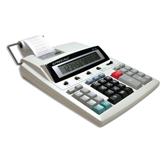 Imagem de Calculadora De Mesa Com Impressão Bonina LP45 Procalc