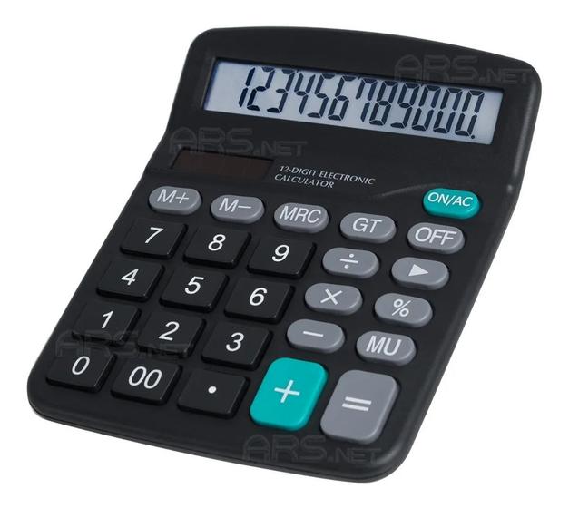 Calculadora De Mesa Comercial Escritório 12 Dígitos Display Menor preço em Calculadora De Mesa Comercial Escritório 12 Dígitos Display