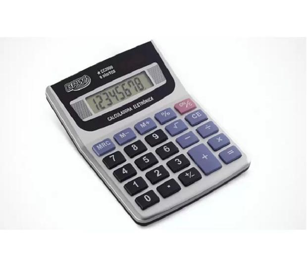 Imagem de Calculadora De Mesa Comercial Escritorio 8 Digitos CC2000