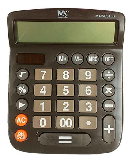 Imagem de Calculadora De Mesa Comercial Escritório Display 12 Dígitos