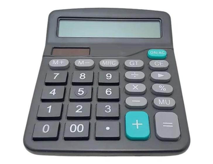 Calculadora De Mesa Eletrônica Comercial Escritório Display 12 Dígitos Menor preço em Calculadora De Mesa Eletrônica Comercial Escritório Display 12 Dígitos