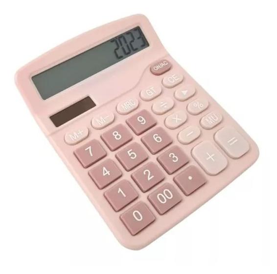 Imagem de Calculadora de Mesa-escritório-home-Display-12 Digito-comercial-escolar-Adulto/juvenil-DEXIN DX-837B