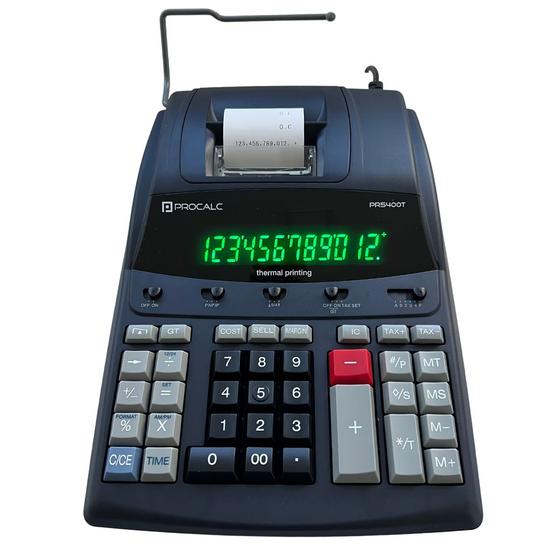 Imagem de Calculadora de Mesa Impressão Térmica PR5400T Bivolt-Procalc