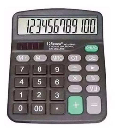 Imagem de Calculadora De Mesa KK837B 12 Dígitos - Kenko