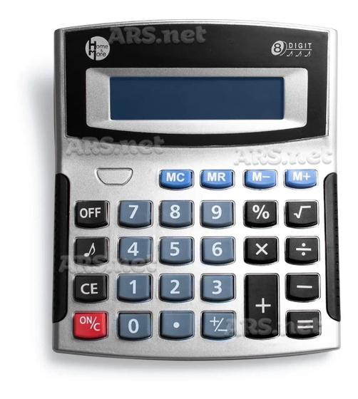 Calculadora De Mesa Números Grandes 8 Dígitos Escritório Menor preço em Calculadora De Mesa Números Grandes 8 Dígitos Escritório