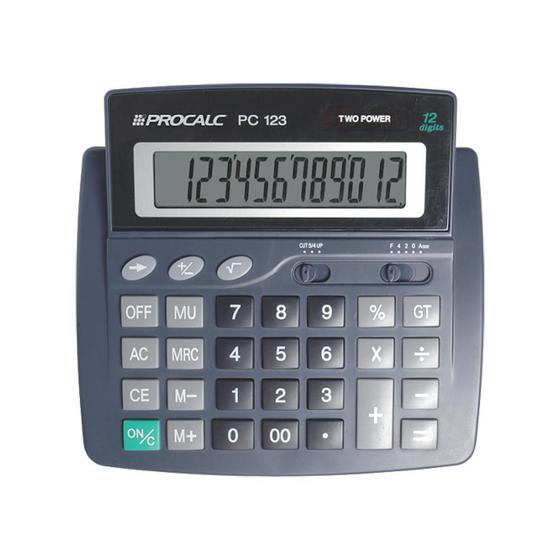 Imagem de Calculadora De Mesa Procalc 12 Dígitos Pc123